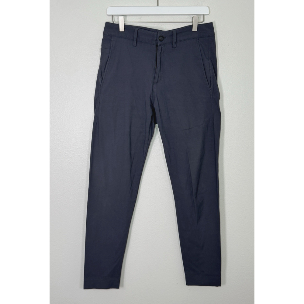 Outlier F Cloth 29x29 Navy Two Way Stretch Nylon Slim Leg Chino Pants